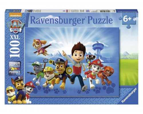 Пазл Ravensburger Щенячий патруль спешит на помощь, 100 эл.