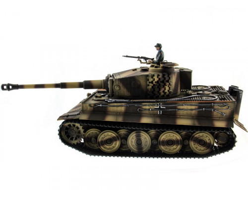 P/У танк Taigen 1/16 Tiger 1 (Германия, поздняя версия) 2.4G RTR летний камуфляж