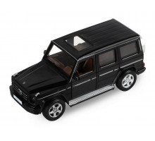 Машина "АВТОПАНОРАМА" Mercedes-Benz G350d, черный, 1/32, свет, звук, инерция, в/к 18*9*13,5 см