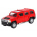 Машина АВТОПАНОРАМА Hummer H3, красный, 1/43, инерция, в/к 17,5*12,5*6,5 см