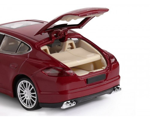 Машина АВТОПАНОРАМА Porsche Panamera S, красный, 1/24, в/к 24,5*12,5*10,5 см