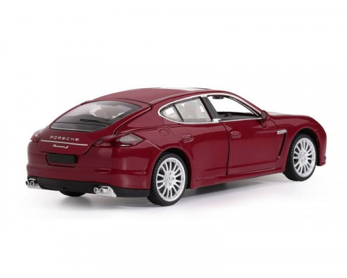 Машина АВТОПАНОРАМА Porsche Panamera S, красный, 1/24, в/к 24,5*12,5*10,5 см