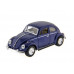 Машина Kinsmart Volkswagen Classical Beetle инерция (1/12шт.) 1:32 б/к