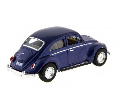 Машина Kinsmart Volkswagen Classical Beetle инерция (1/12шт.) 1:32 б/к