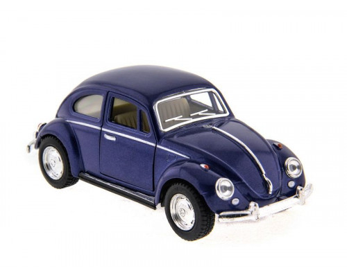 Машина Kinsmart Volkswagen Classical Beetle инерция (1/12шт.) 1:32 б/к