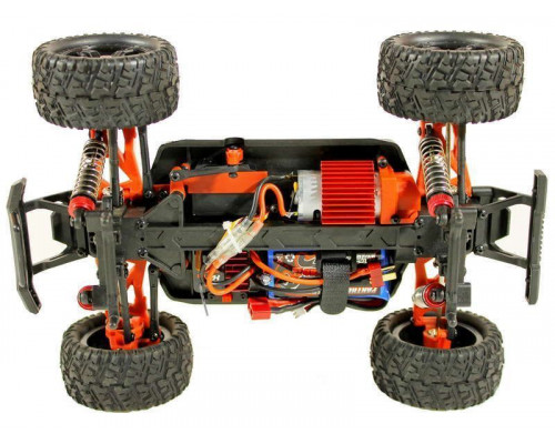 Радиоуправляемый монстр Remo Hobby SMAX UPGRADE (красный) 4WD 2.4G 1/16 RTR