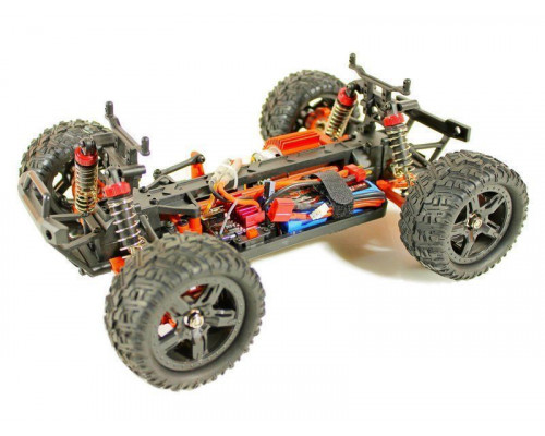 Радиоуправляемый монстр Remo Hobby SMAX UPGRADE (красный) 4WD 2.4G 1/16 RTR