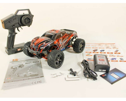 Радиоуправляемый монстр Remo Hobby SMAX UPGRADE (красный) 4WD 2.4G 1/16 RTR