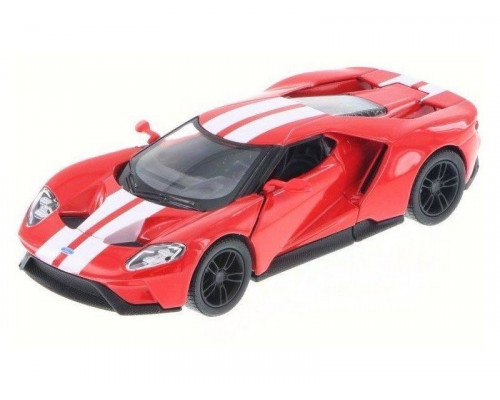 Машина Kinsmart 1:38 2017 Ford GT with printing инерция (1/12шт.) б/к