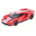 Машина Kinsmart 1:38 2017 Ford GT with printing инерция (1/12шт.) б/к