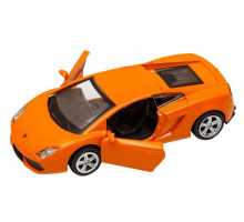 Машина "АВТОПАНОРАМА" Lamborghini Gallardo LP560-4, оранжевый, 1/43, инерция, в/к 17,5*12,5*6,5 см