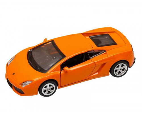 Машина АВТОПАНОРАМА Lamborghini Gallardo LP560-4, оранжевый, 1/43, инерция, в/к 17,5*12,5*6,5 см