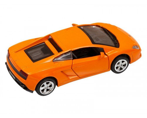 Машина АВТОПАНОРАМА Lamborghini Gallardo LP560-4, оранжевый, 1/43, инерция, в/к 17,5*12,5*6,5 см