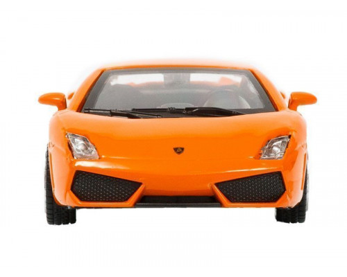 Машина АВТОПАНОРАМА Lamborghini Gallardo LP560-4, оранжевый, 1/43, инерция, в/к 17,5*12,5*6,5 см