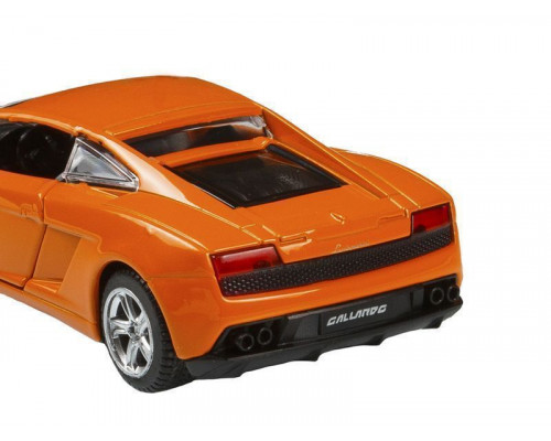 Машина АВТОПАНОРАМА Lamborghini Gallardo LP560-4, оранжевый, 1/43, инерция, в/к 17,5*12,5*6,5 см