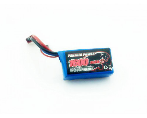 Аккумулятор Li-Po 1600mAh, 7,4V, T-plug для Remo Hobby 1/16