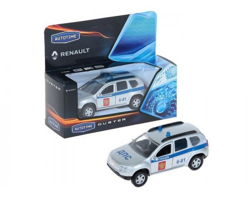 Машина Autotime RENAULT DUSTER ДПС 1:38