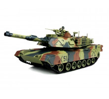 Р/У танк Huan Qi 1:28 M1A2 Abrams, 27/40МГц, стреляет шариками