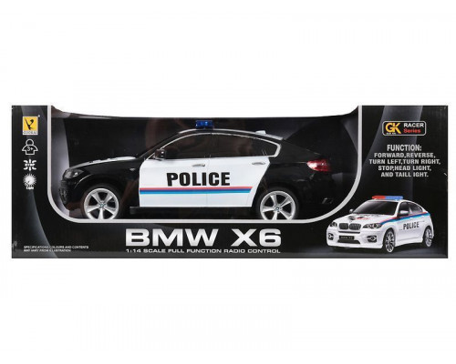 Радиоуправляемая машина GK Racer BMW X6 POLICE 1/14