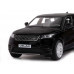 Машина АВТОПАНОРАМА Range Rover Velar, черный, 1/32, свет, звук, инерция, в/к 17,5*12,5*6,5