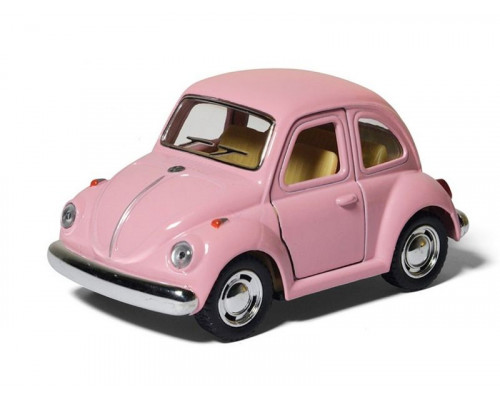 Машина Kinsmart Volkswagen Classical Beetle инерция (1/12шт.) 10см б/к