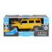 Машина АВТОПАНОРАМА Hummer H3, желтый, 1/24, свет, звук, в/к 24,5*12,5*10,5 см