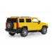 Машина АВТОПАНОРАМА Hummer H3, желтый, 1/24, свет, звук, в/к 24,5*12,5*10,5 см