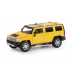 Машина АВТОПАНОРАМА Hummer H3, желтый, 1/24, свет, звук, в/к 24,5*12,5*10,5 см