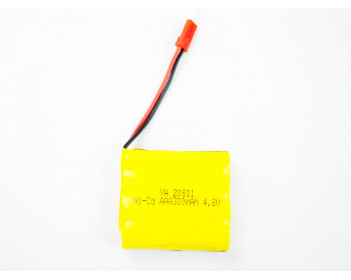 Аккумулятор Ni-Cd 300mAh, 4.8V, JST для Huina 1332, 1333