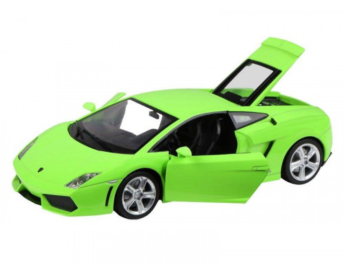 Машина АВТОПАНОРАМА Lamborghini Gallardo LP560-4, зеленый, 1/24, свет, звук, в/к 24,5*12,5*10,5см