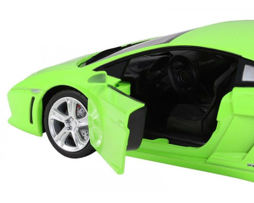 Машина АВТОПАНОРАМА Lamborghini Gallardo LP560-4, зеленый, 1/24, свет, звук, в/к 24,5*12,5*10,5см