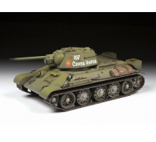 Сборная модель ZVEZDA Советский средний танк Т-34/76 обр. 1942 г., 1/35