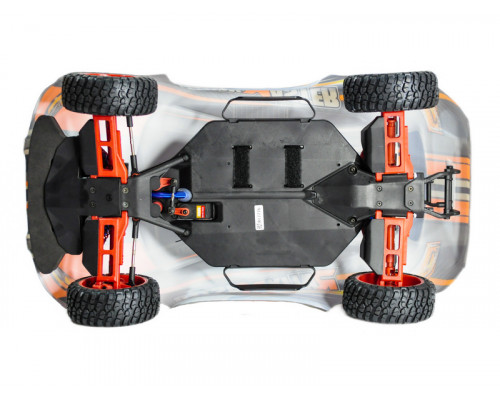 Радиоуправляемая шоссейка Remo Hobby Rally Master Brushless (оранжевая) 4WD 2.4G 1/8 RTR