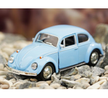 Машина Ideal 1:30-39 Volkswagen Beetle (блест. метал. фиолет.)