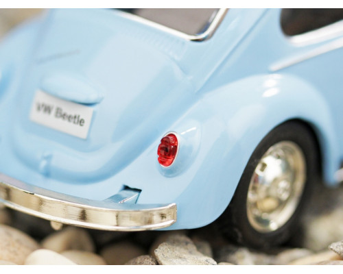 Машина Ideal 1:30-39 Volkswagen Beetle (блест. метал. фиолет.)