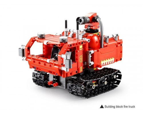 Радиоуправляемый конструктор CADA 2 в 1 пожарный робот-трансформер (538 деталей)