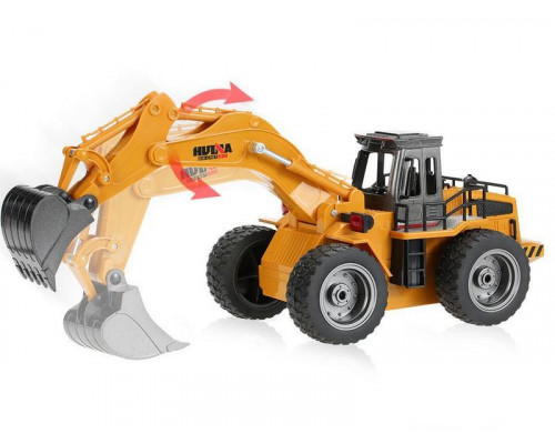 Радиоуправляемый экскаватор HUI NA TOYS 2.4G 6CH 1/18 RTR