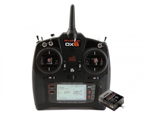 Авиамодельная аппаратура Spektrum DX6 6-Channel DSMX Transmitter Gen 3 with AR6600T Receiver