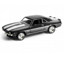 Машина Ideal 1:30-39 Chevrolet Camaro 1969 (черн. матов.)