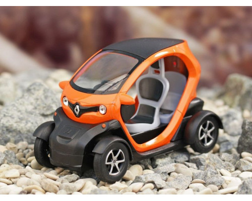 Машина Kinsmart Twizy инерция (1/12шт.) 12,5см б/к