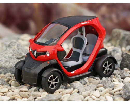 Машина Kinsmart Twizy инерция (1/12шт.) 12,5см б/к