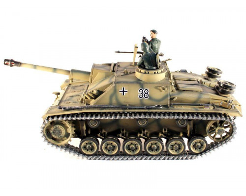 Р/У танк Taigen 1/16 SturmgeschutzIIIausf.gsd.kfz. (Германия) HC (для ИК танкового боя) 2.4G RTR