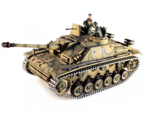 Р/У танк Taigen 1/16 SturmgeschutzIIIausf.gsd.kfz. (Германия) HC (для ИК танкового боя) 2.4G RTR