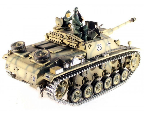 Р/У танк Taigen 1/16 SturmgeschutzIIIausf.gsd.kfz. (Германия) HC (для ИК танкового боя) 2.4G RTR