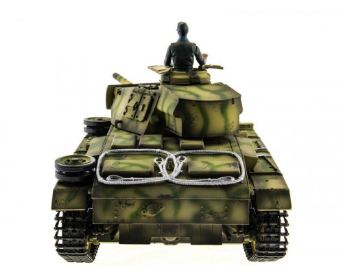 Р/У танк Taigen 1/16 Panzerkampfwagen III (Германия) HC (для ИК танкового боя) 2.4G RTR