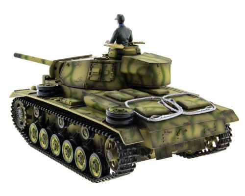 Р/У танк Taigen 1/16 Panzerkampfwagen III (Германия) HC (для ИК танкового боя) 2.4G RTR