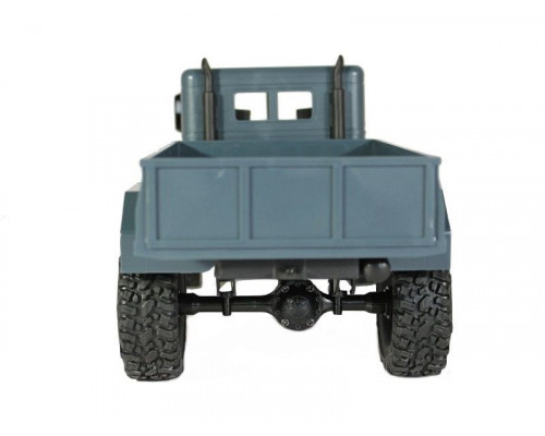 Радиоуправляемая машина MN MODEL военный грузовик (серый) 4WD 2.4G 1/16 RTR