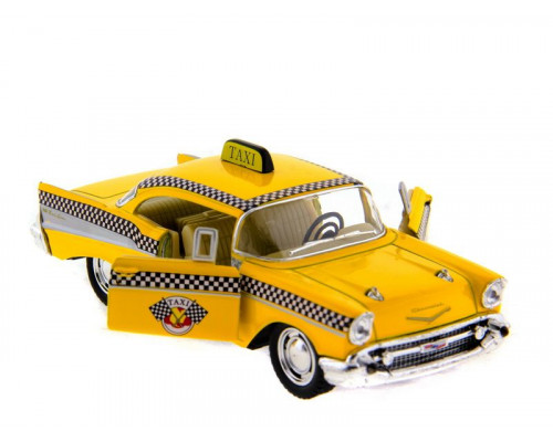 Машина Kinsmart 1957 Chevrolet Bel Air инерция (1/12шт.) 1:36 б/к