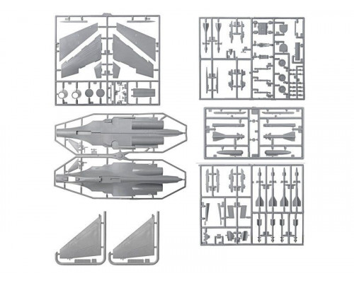 Сборная модель ZVEZDA Истребитель Су-35, 1/72