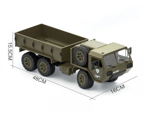 Радиоуправляемая машина американский военный грузовик 6WD 2.4G 1/16 RTR